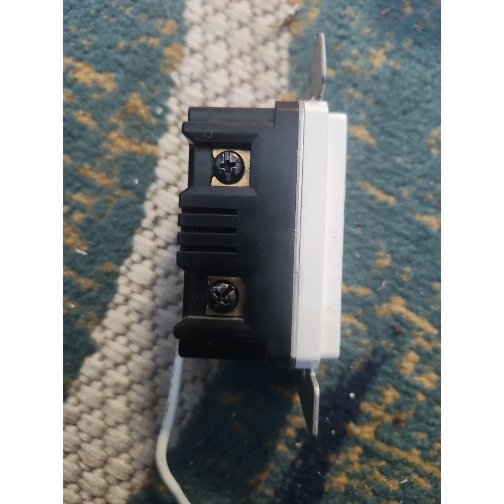 My Touch Smart In Wall Digital Timer & Enerlites 2-Gang 24-Hours White